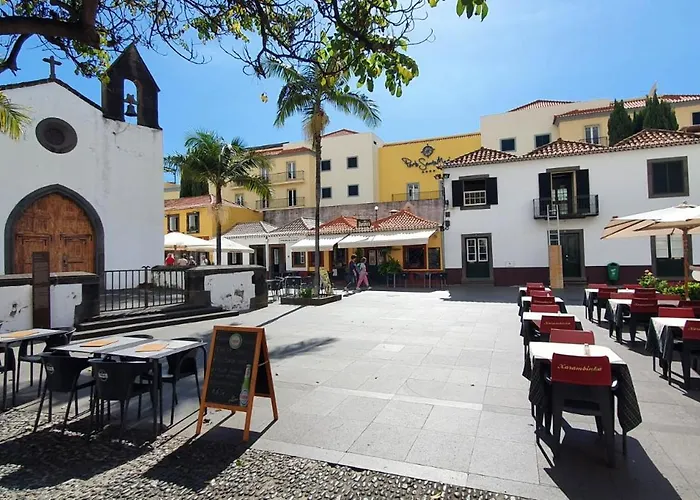 Blue Sky With Pool By Madeira Funchal (Madeira)