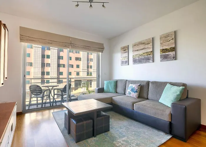 Blue Sky With Pool By Madeira *